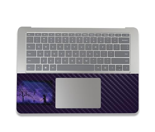 Image of MightySkins Carbon Fiber Skin Compatible with Microsoft Surface Laptop Studio 2 (2023) Full Wrap Kit - Mystic Reaper | Protective, Durable Textured Carbon Fiber Finish | Made in The USA