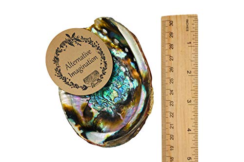 Loose Pieces Of California White Sage & An Abalone Shell Incense Holder (Abalone Shell With Loose Sage) #TOP5