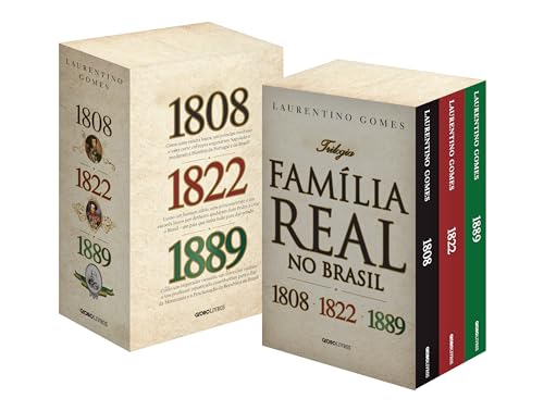 Box Trilogia Família real no Brasil