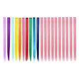 Color: Incluye 10 colores excelentes (amarillo, amarillo mango, rojo, rosa cereza, azul real, violeta, lavanda, azul cielo, verde hierba, cian claro) y 10 rosas princesa. Nuestra combinación de colores de productos no solo puede satisfacer sus necesidades no solo para todo tipo de peinados, sino también para satisfacer sus necesidades de peinados azules populares y populares.