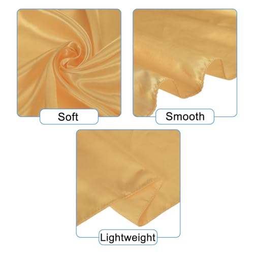 PATIKIL Cachecol de cabeça de cetim de 88 cm, 2 peças, lenço quadrado grande, bandanas de cabelo com