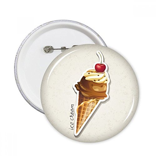 Pins badge cerise chocolat sucré parfait pour personnaliser un sac à dos d'étudiant