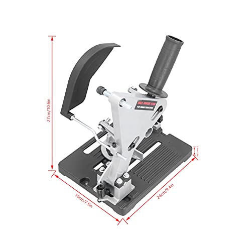 Walfront Angle Grinder Stand, Aluminum Iron Extended Handle Practical Sliding Cutting Machine Bracket Bg-125 For Various Angle Grinders, Hand Tools & Accessories #TOP2