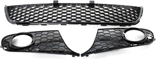 Grille de phare antibrouillard finition nid d'abeille calandre Golf 6