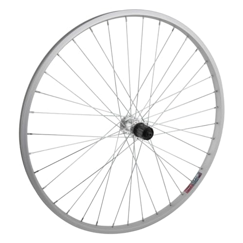 Wheel Master Rear Bicycle Wheel 26 x 1.5 36H, Alloy, Quick Release, Silver, Shimano 8 Speed Hub