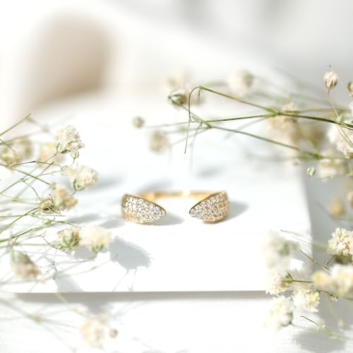 Certified Moissanite Diamond Ring Enhancer, D-Vs1 Quality, Moissanite Wedding Ring For Women (Ready to Gift)3