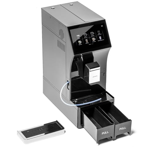 Canario Cafe Vollautomatische Kaffeemaschine CC701, Professionelle Kaffeemaschine, Einfach zu bedienen, Automatische Reinigung, Hohe Leistung, Kompaktes Design, Für Cafés, Restaurants und Büro – Bild 3