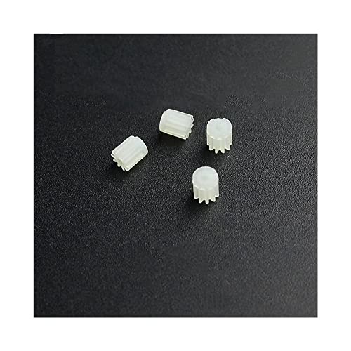 4 個モーターギア 6T 7T 8T 9T 10T 11T 12T 0.8 ミリメートル 1 ミリメートルシャフト小型ギアセット R/C ヘリコプター NI クアッドコプターアクセサリー用(10T 0.4M 4.7MM 1.5MM)