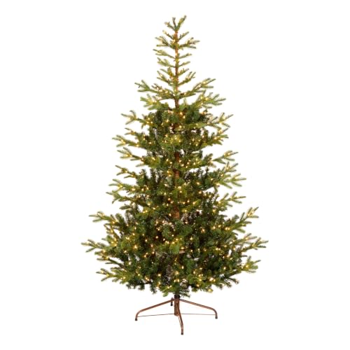 National Tree Company 7.5ft Pre-Lit Norwegian Spruce Christmas Tree