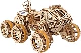 UGEARS Manned Mars Rover NASA, Mechanical 3D Puzzle Models to Build with Spring Drive DIY Crafts, 562-Parts