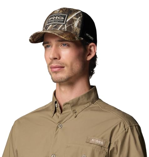 Image of Columbia PHG Camo Mesh Ball Cap - High