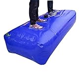 【Juego de bolsas de agua】Material: compuesto de lona de PVC. color:Azul. Tamaño: Personalizable. Peso: 40g/L.
