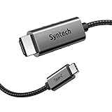 USB C to HDMI Cable (4k 60Hz), Syntech USB-C (Thunderbolt 3 Compatible) to HDMI Cable for MacBook Pro 2019 and Before, MacBook Air/iPad Pro 2018, Samsung Galaxy S10/S9 and More USB C Devices - 6 feet