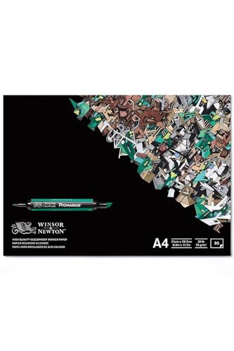 Winsor & Newton 6002004 - Pack de 50 hojas de papel para rotuladores,...