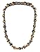 Auras By Osiris Mens Necklace - Pyrite And Tigers Eye Bead Necklace For Men - African Egyptian - Mayan Aztec - Tribal Beaded Necklace for Men