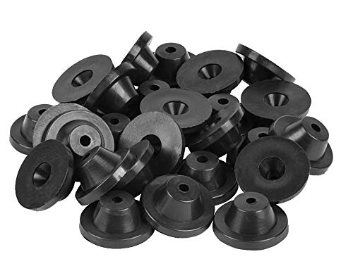 Dichtnägel für Noppenbahn, Noppenfolie, Dichtnagel 3,5 x 45 mm Länge, 100 Stück, Nagel mit Dichtscheiben, Montageknöpfe mit Nagel 16 mm, Dichtnagel mit Montageknopf, Befestigung, Dicht Nagel PAROTEC