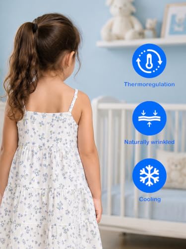Image of Kidbea Cotton Girls Dress | Ultra-Soft Summer Wear Casual Dress for Kids