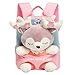 YUYUJJIY Benutzerdefinierter Name Kindergarten Rucksack für Jungen Mädchen Abnehmbare Plüsch Puppe Vorschule Kleinkind Tasche Kinder Rucksack Schule Bookbag