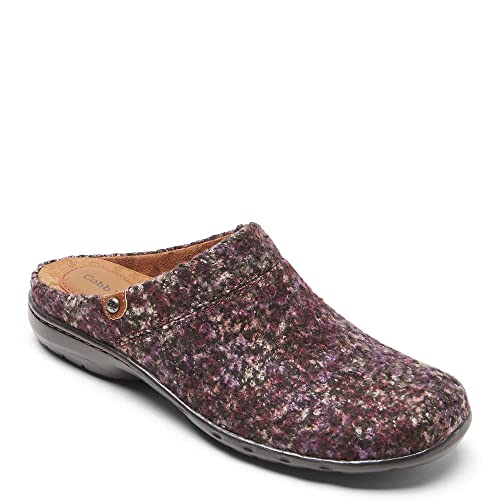 Cobb Hill Tamanco feminino Penfield, Roxa, 8 Wide