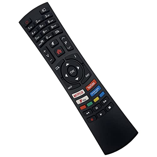 APYRDH NEW Replacement RC4391P RC-4391P 30101763 Remote Control Compatible With Bush,Vestel, Nordmende Smart TV