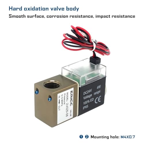 Électrovanne d'air 2V025-08 contre les fuites de pression dans les circuits de fluide