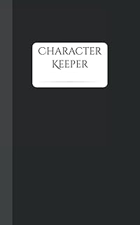 Character Keeper: A character development workbook for writers and creatives (Author Journal) - Black