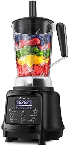 Blender, Smoothie Blender, AAOBOSI Professional Blender for Shakes and Smoothies, 75oz Pitcher, 10-speeds, Free Recipe, Black
