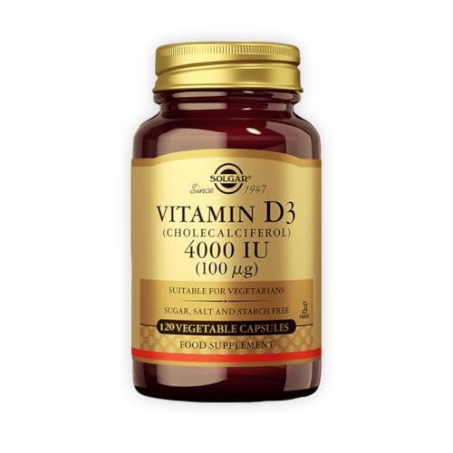 Solgar Vitamin D3 4000IU 120 Capsules