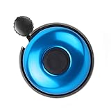 REKATA Aluminum Bike Bell, Loud Sound Bicycle Bell (Blue)