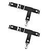 Jurxy Lederen kousenband 2 STKS bovenbeen-ring Harness Sudispenser Gothic Punk jarretels verstelbaar met metalen clip…