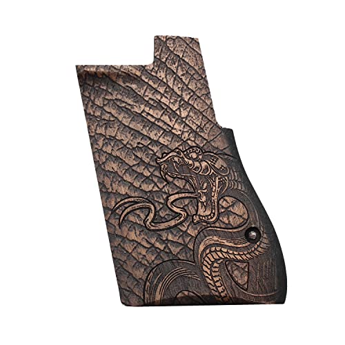 Desert Eagle Magnum 357 44 50AE Walnut Wood Grip (58)
