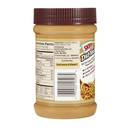 Image of Skippy Natural Peanut Butter, Creamy, 15 oz