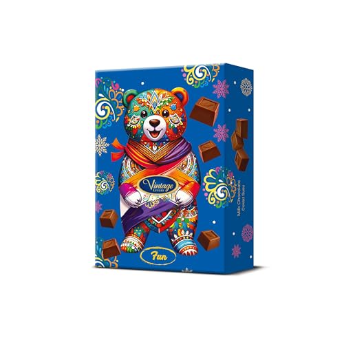 Image of Vintage Luxury Teddy Fun Milk Chocolate, 1.76 oz ℮ 50 g