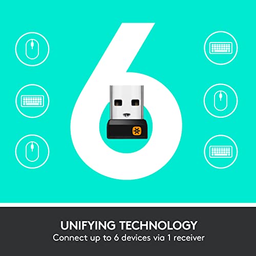 Logitech M705 Marathon Wireless Mouse, 2.4 Ghz Usb Unifying Receiver, 1000 Dpi, 5-Programmable Buttons, 3-Year Battery, Compatible With Pc, Mac, Laptop, Chromebook - Black #TOP7