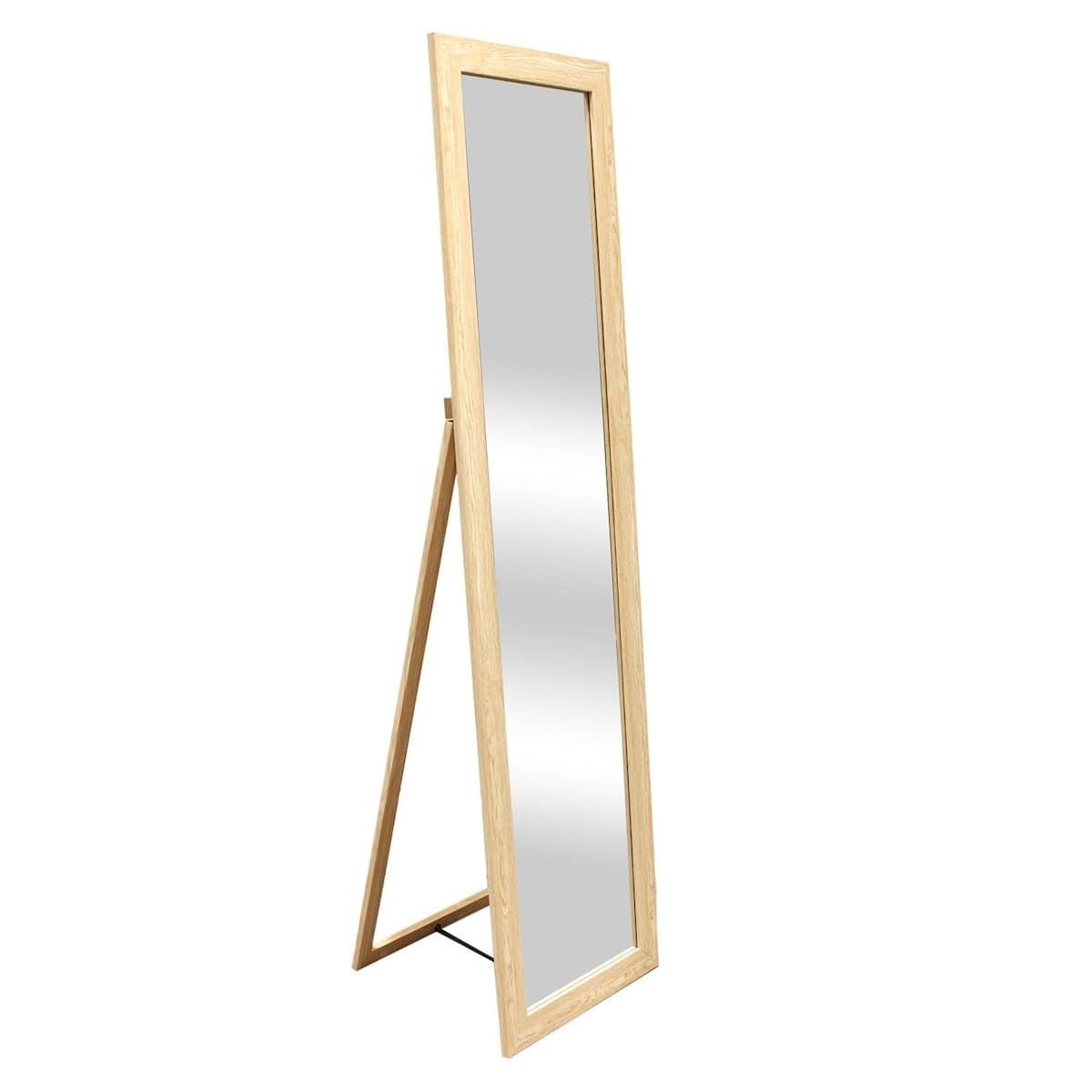 AltoBuy Miroir sur Pied en Bois 150 cm