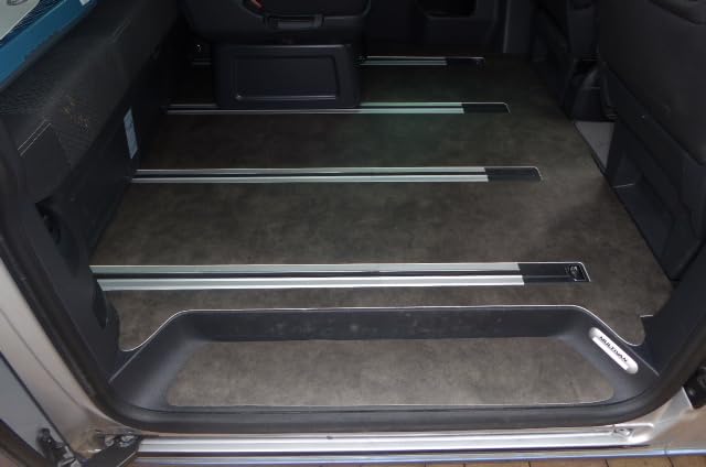 Tapis de sol en caoutchouc pour VW T5 T6 T6.1 Multivan avec 1 porte coulissante