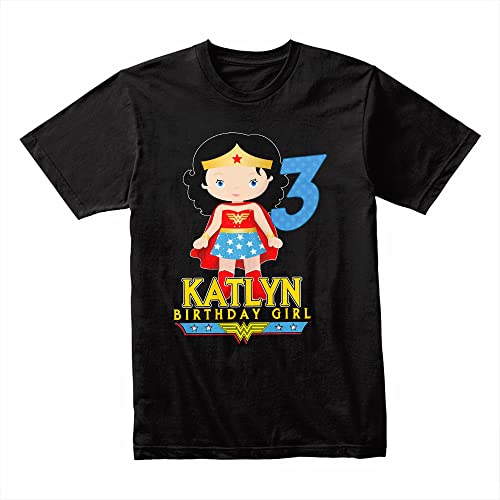 Girl Hero Birthday Shirt, Super Hero Girls Birthday Shirt #TOP14