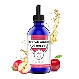 Apple Cider Vinegar - ACV Liquid Drops - with Mother - 4oz - Keto, Organic, Vegan, Non-GMO - No Added Sugar - Tasty Alternative to Capsules, Gummies, Shots - Supports Digestion and Overall Health