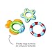Nuby Floating Purple Octopus with 3 Hoopla Rings Interactive Bath Toy