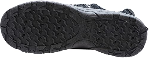 Norty - Men's Drainage Aqua Water Shoe For Pool Beach Surf Snorkeling Exercise Slip On Sock, Black 42065-10D(M) Us #TOP3