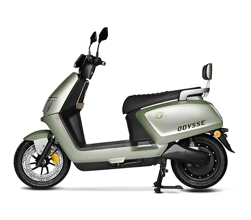 Image of SUN 60V 30Ah Electric Scooter Green | Long Range High-Performance Scooter | Advance Booking at Ex-Showroom Price