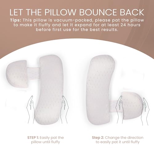 Cozynites Cooling Pregnancy Pillow thumb #4