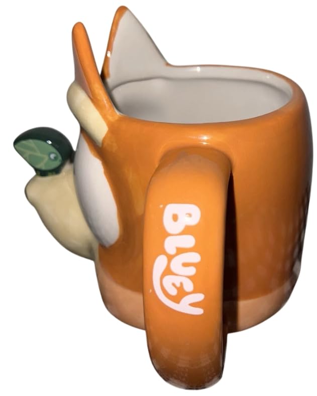 Amazon.com | Zak Designs 15oz Bingo Sculpted Mug, Bluey: Coffee Cups & Mugs