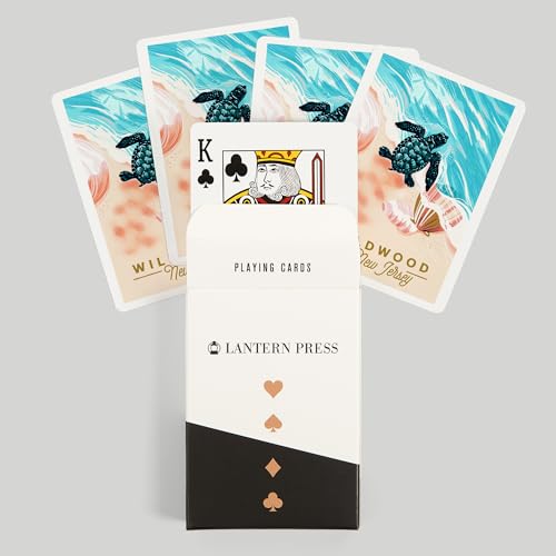 Baraja de poker con 52 cartas Wildwood New Jersey miniatura 6