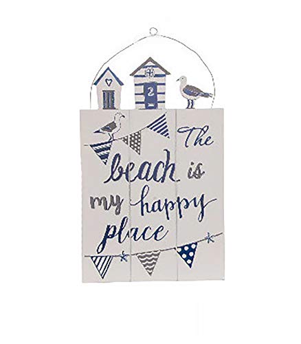 Hogar y Mas Wall decoration positive wood Beach - B