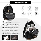 Miss Lulu Backpack Womens Laptop Bag 13 inch Waterproof Rucksack Bag for College Work Travelling - Image 3