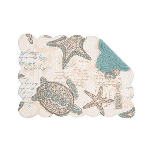 C&F Home Amber Sands Nautical Cotton Placemats #TOP27