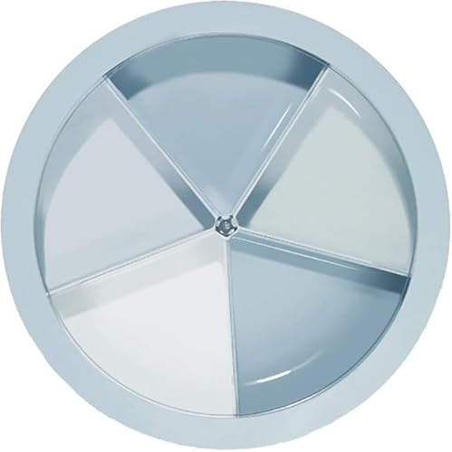 HAYAN Snack Schalen Dish süßigkeiten box mit Deckel 28,6 × 8 cm (Blau)