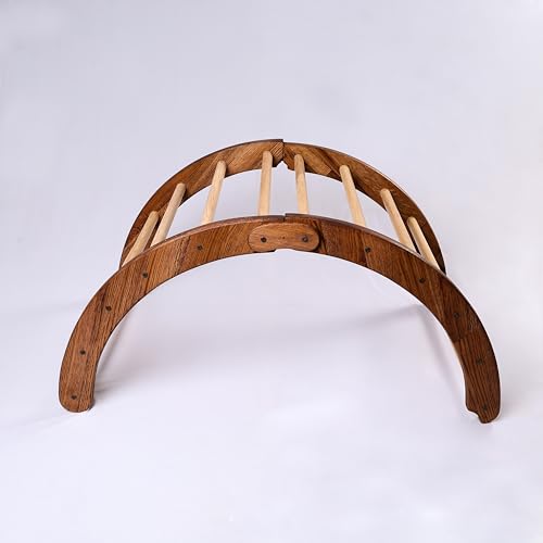 Image of Kids Rocking Bed | Arc Climber | Child Safe | Smooth Edges | Multiprpose (Foldable Bed, Without Mattress)