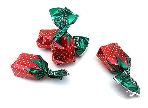 Laetafood Arcor Strawberry Filled Bon Bons Hard Candy, Bulk Candy (2 Pound Pack) #TOP2